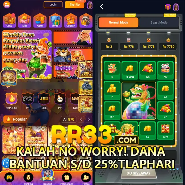 RR33 Masuk Resmi 2026 Aplikasi